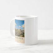 Mug Where Silence Reaches the Summits – Pyrénées (Devant gauche)