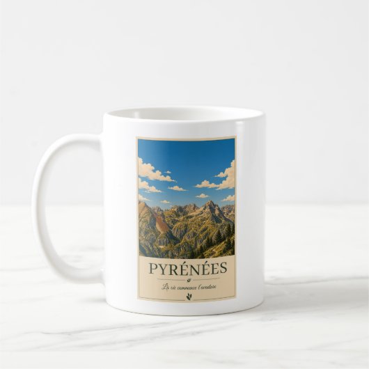 Mug Where Silence Reaches the Summits – Pyrénées (Gauche)