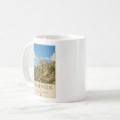 Mug Where the Peaks Touch the Sky – Pyrénées (Devant gauche)