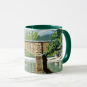 Mug Where the Trout Rise – A Streamside Scene (Devant droit)