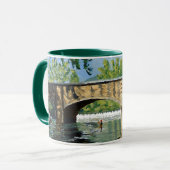 Mug Where the Trout Rise – A Streamside Scene (Devant gauche)