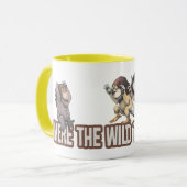 Mug Where the Wild Things Are Characters on Logo (Devant gauche)