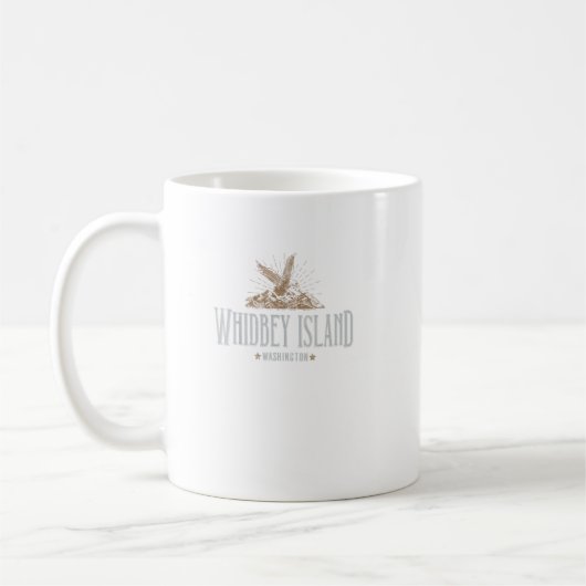 Mug Whidbey Island Washington Mountains Randonnée Eagl (Gauche)