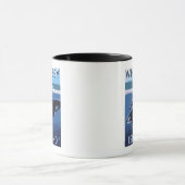 Mug Whidbey Island, Washington Orca et Calf (Centre)
