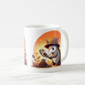 Mug Whimsical Aardvark pour Amoureux des animaux (Devant droit)
