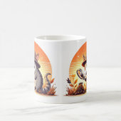 Mug Whimsical Aardvark pour Amoureux des animaux (Centre)
