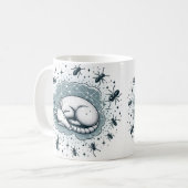 Mug Whimsical Aardvark pour Amoureux des animaux (Devant gauche)