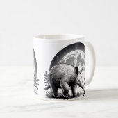 Mug Whimsical Aardvark pour Amoureux des animaux (Devant droit)