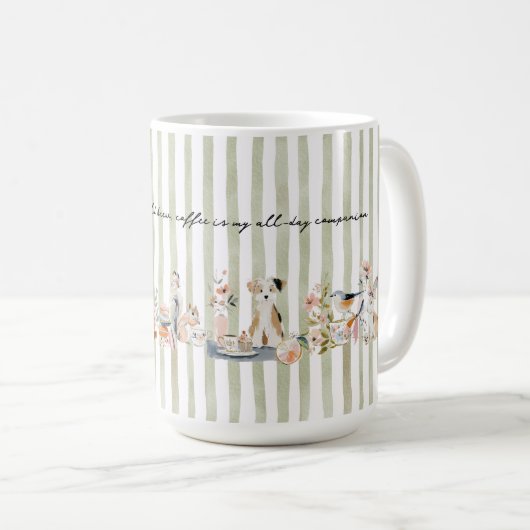 Mug Whimsical Animals Drinking (Devant droit)