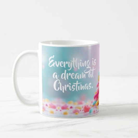 Mug Whimsical Candy Tree (Gauche)