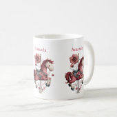 Mug Whimsical Carousel Horse Image (Devant droit)