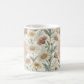 Mug Whimsical Daisy Garden Aesthetic Custom (Centre)