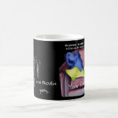 Mug Whimsical drôle Chien grand Danse Innocent Noir (Centre)