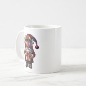 Mug Whimsical Gift Giving Christmas Gnome (Devant gauche)