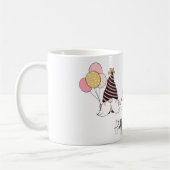 Mug Whimsical Gnome Trio Joyeux anniversaire (Gauche)