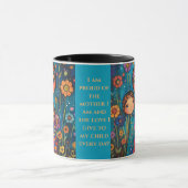 Mug Whimsical Motherhood avec une citation inspira (Centre)
