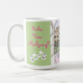 Mug Whimsical Paris and Eiffel Tower MAHJONG (Gauche)