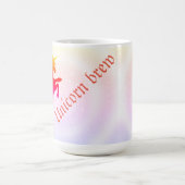 Mug Whimsical Pastel Rainbow Unicorn (Centre)