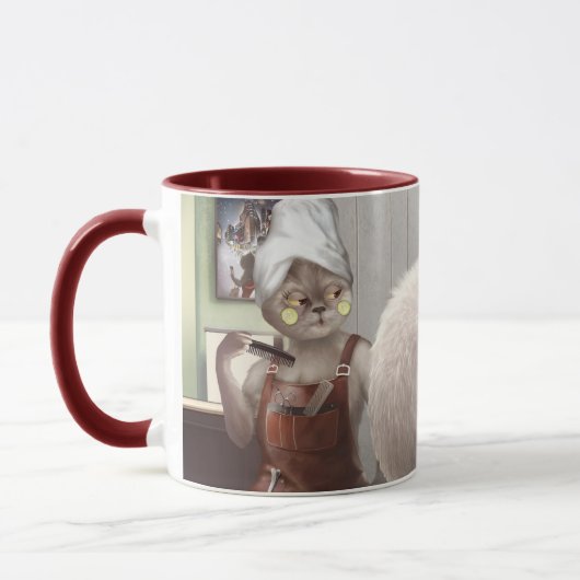 Mug Whimsical Pet Barber Shop (Gauche)