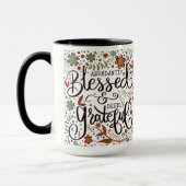 Mug Whimsical Plutôt Béni Grateful Inspirivity (Gauche)
