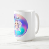 Mug Whimsical Princess Fairy Birthday (Devant droit)