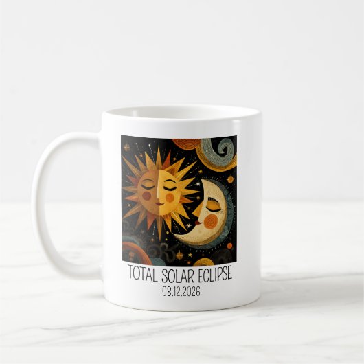 Mug Whimsical Solar Eclipse (Gauche)