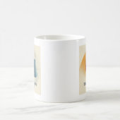 Mug Whimsical Sun Moon Solar Eclipse (Centre)