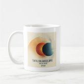 Mug Whimsical Sun Moon Solar Eclipse (Gauche)