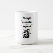 Mug Whimsical Unicorn Line Art – "Creeper, Sparkle, Re (Centre)