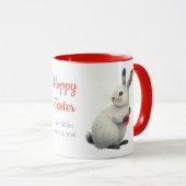 Mug Whimsical Watercolor Bunny Easter (Devant droit)