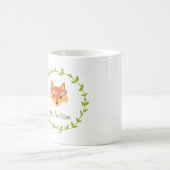 Mug Whimsical Woodland Foxes M. et Mme Bride (Centre)