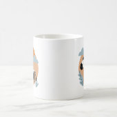 Mug Whimsical Zebra Scandinave Influencée (Centre)