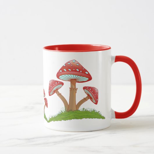 Mug WhimsicalCharm : La beauté artistique du champigno (Droite)