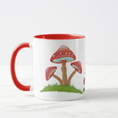 Mug WhimsicalCharm : La beauté artistique du champigno (Gauche)