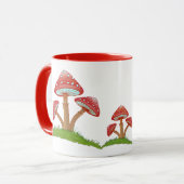 Mug WhimsicalCharm : La beauté artistique du champigno (Devant gauche)