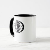 Mug Whimsigoth Aquarelle Sun Moon Witchy Classic (Devant gauche)