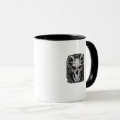 Mug Whimsigoth Crâne Gothique esthétique Design classi (Devant droit)