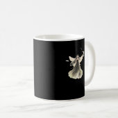Mug Whimsigoth Girl Fée foncée esthétique avec Vibes C (Devant droit)