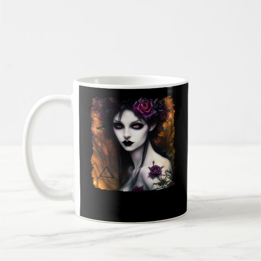 Mug Whimsigoth - Nuits d'automne et design Vintage (Gauche)