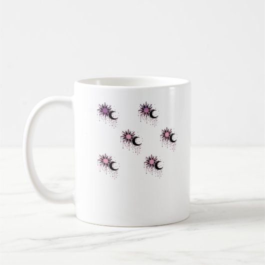 Mug Whimsigoth Sun Moon Witchy (Gauche)