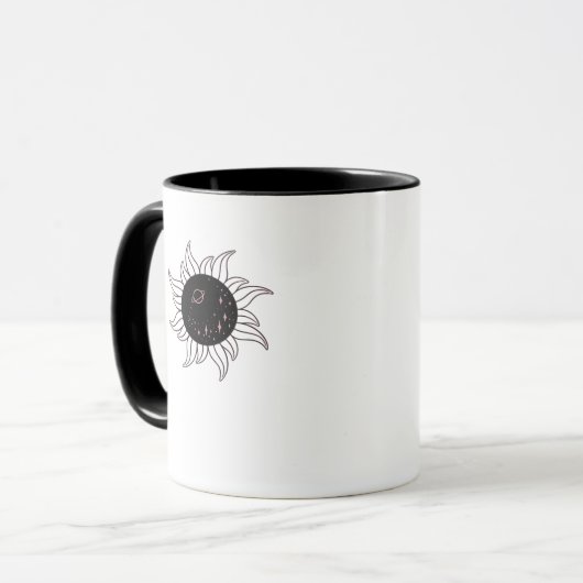 Mug Whimsigoth Sun Space Mounts Et Sunset (Devant gauche)