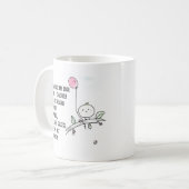 Mug Whimswell Farewell Coworker Lineart manuscrit (Devant gauche)