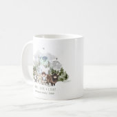 Mug Whimsy arctique | Paix, Amour & Vacances Légères (Devant gauche)