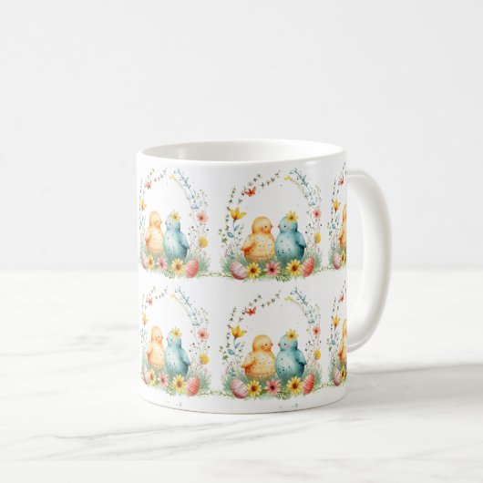 Mug Whimsy et Wonder Chicks : Édition Pâques (Devant droit)