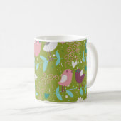 Mug Whimsy Tweety Birds on Vines (Devant droit)