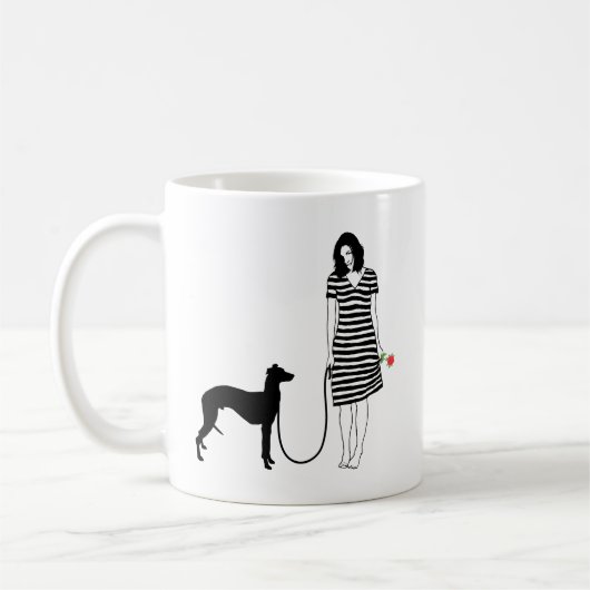 Mug Whippet (Gauche)