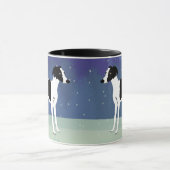 Mug Whippet d'hiver  (Centre)