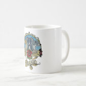 Mug Whippet - mangez, courez, dormez (la répétition) (Devant droit)