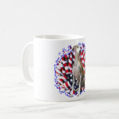 Mug Whippet Patriot (Devant gauche)