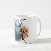 Mug Whirligig Beetle 050624IREF101 - Watercolor (Devant droit)